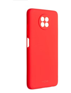 Zadní pogumovaný kryt FIXED Story pro Xiaomi Redmi Note 9T, červený FIXST-676-RD