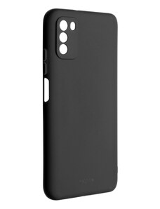 Zadní pogumovaný kryt FIXED Story pro Xiaomi Poco M3, černý FIXST-621-BK