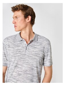 Koton Marked Polo Neck T-Shirt