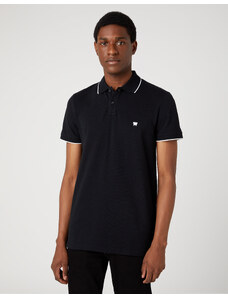 Tričko Wrangler POLO SHIRT BLACK