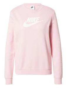 Nike Sportswear Mikina růžová / bílá - GLAMI.cz