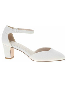 Tamaris dámská společenská obuv 1-24432-41 white glam 39
