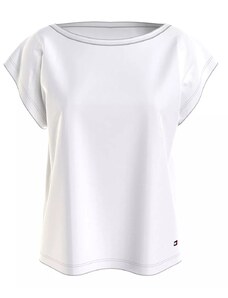 Tommy Hilfiger dámské tričko s logem bílé
