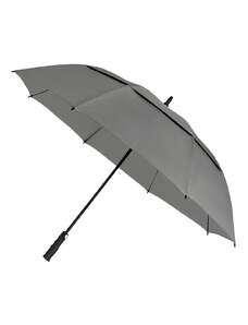 Impliva Pánský golfový deštník CHESTER šedý