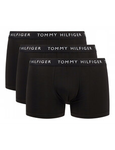 Tommy Hilfiger pánské černé boxerky 3 pack