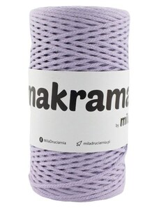 Bavlněná šňůra MILA Makrama 2 mm - levandulová