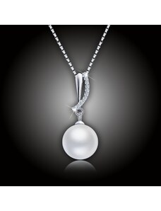 Elanis Jewel Perlový náhrdelník Ocean White Pearl