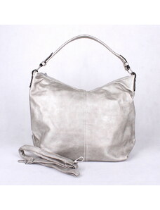 ROMINA & CO VADA - Velká stříbrná kabelka na rameno i crossbody ROMINA D315