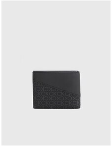 Černá pánská vzorovaná peněženka Calvin Klein - Pánské