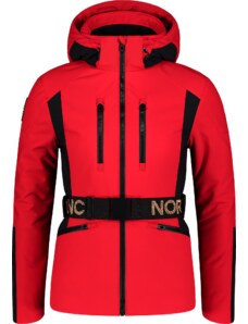 Nordblanc Červená dámská softshellová lyžařská bunda HEROINE