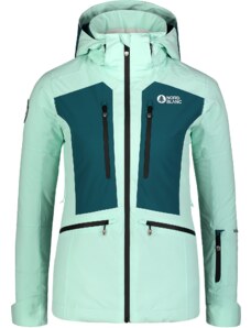 Nordblanc Zelená dámská lyžařská bunda SNOW-SQUALL