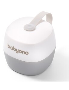 BabyOno Pouzdro na dudlík Natural Nursing - šedé