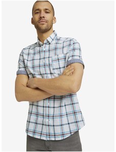 Pánská košile s krátkým rukávem Tom Tailor Checkered