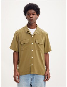 Levi's Khaki pánská košile s krátkým rukávem Levi's Pajama - Pánské