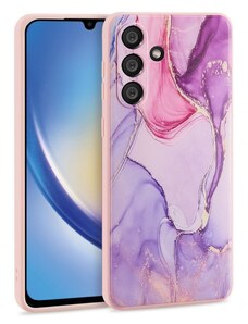 Ochranný kryt pro Samsung Galaxy A34 5G - Tech-Protect, Marble Colorful