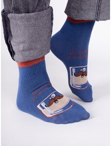 Yoclub Man's Cotton Socks Patterns Colors SKS-0086F-C100