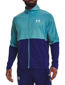 Bunda Under Armour UA PIQUE TRACK JACKET-BLU 1366202-433