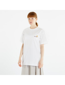 Pánské tričko Carhartt WIP American Script Short Sleeve T-Shirt UNISEX White