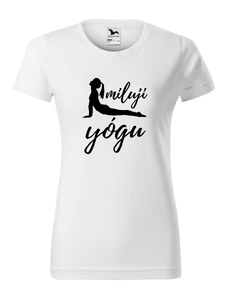 Dámské tričko - Miluji jógu