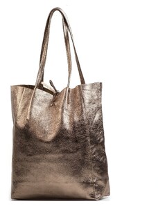 Blaire Kožená shopper kabelka Solange bronzová