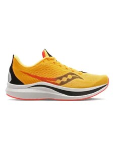 Saucony Endorphin Speed 2 pánská běžecká obuv vizigold/vizired vel. 8,5 UK / 43 EU