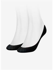 Sada dvou párů černých dámských ponožek Tommy Hilfiger - Dámské