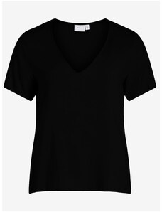 Černé dámské basic tričko VILA Paya - Dámské