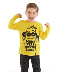 Denokids Sleepless Boy's T-shirt Trousers Set