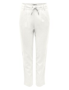 ONLY Kalhoty se sklady v pase 'CARO POPTRASH' bílá