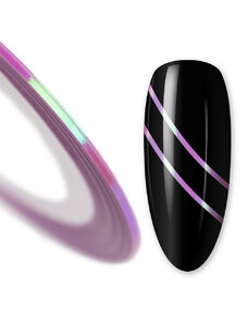 Samolepící zdobící páska na nehty Light Violet - 1mm