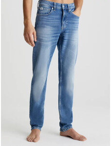 Calvin Klein pánské modré džíny SLIM TAPER