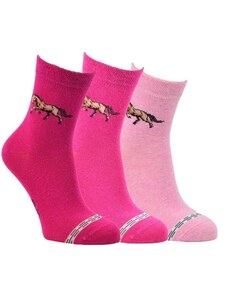 Dětské bavlněné ponožky motiv koně RS 23-26