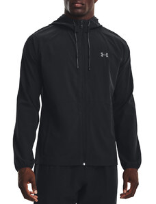 Triko s dlouhým rukávem Under Armour UA Stretch Woven Windbreaker-BLK 1377171-001