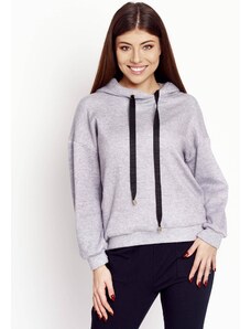 Grey sweatshirt Cocomore cmgBZ547c.R03