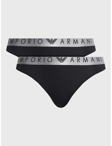 Sada 2 kusů klasických kalhotek Emporio Armani Underwear