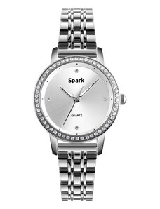 Spark Dámské stříbrné hodinky Odeon se Swarovski Elements Z1311S