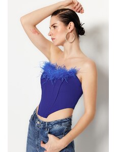 Dámský crop top Trendyol Ostrich