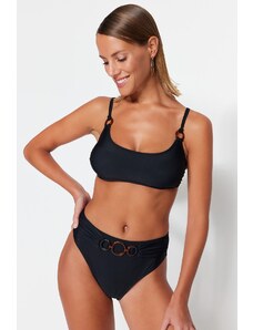 Trendyol Black Bralet Příslušenství Bikiny Top