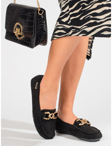 GOODIN marka niezdefiniowana Shelvt classic women's loafers black