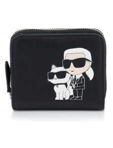 PENĚŽENKA KARL LAGERFELD K/IKONIK 2.0 LEATHER SM ZIPWLT