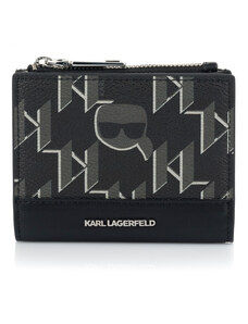 POUZDRO NA PLATEBNÍ KARTY KARL LAGERFELD K/IKONIK 2.0 MONO CC BIFOLD CH