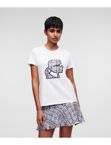 TRIČKO KARL LAGERFELD BOUCLE PROFILE T-SHIRT