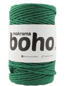 Mila Macrame BOHO 3ply 4 mm - zelená trávová