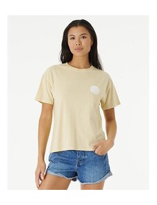Tričko Rip Curl WETTIE ICON RELAXED TEE Natural