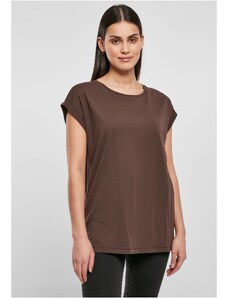 UC Ladies Dámské organické tričko s prodlouženým ramenem hnědé