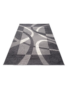 Chemex Moderní koberec Tap - geometrické tvary 1 - šedý Rozměr koberce: 60x100 cm