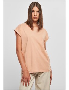 UC Ladies Dámské tričko s prodlouženým ramenem jantarové barvy