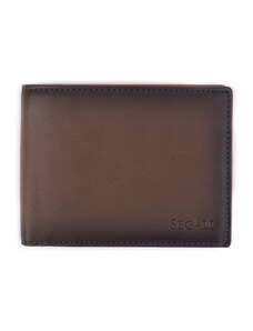 Pánská peněženka kožená SEGALI 938 83 030 šedá