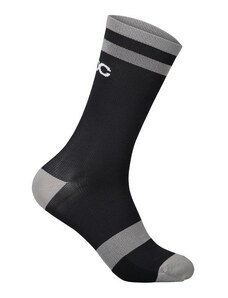 Poc - ponožky lure mtb sock long uranium black/granite grey