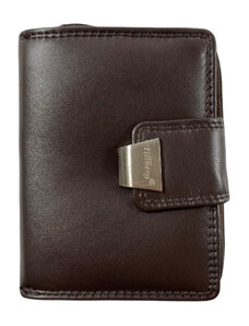 Tillberg Kvalitní dámská kožená peněženka hnědá SR13795